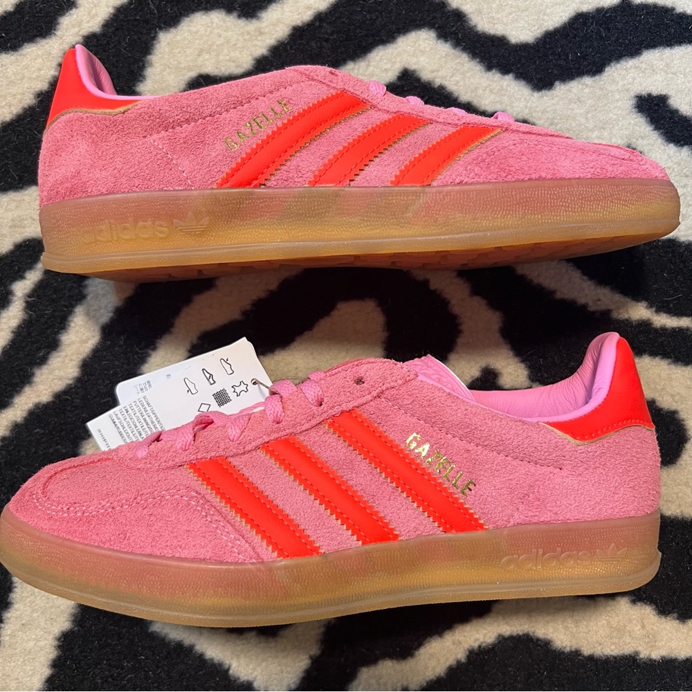 adidas Gazelle Pink Sneakers - Picture 10 of 16